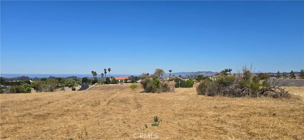 view facing west
