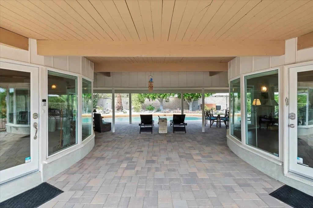 Covered Lounge Area