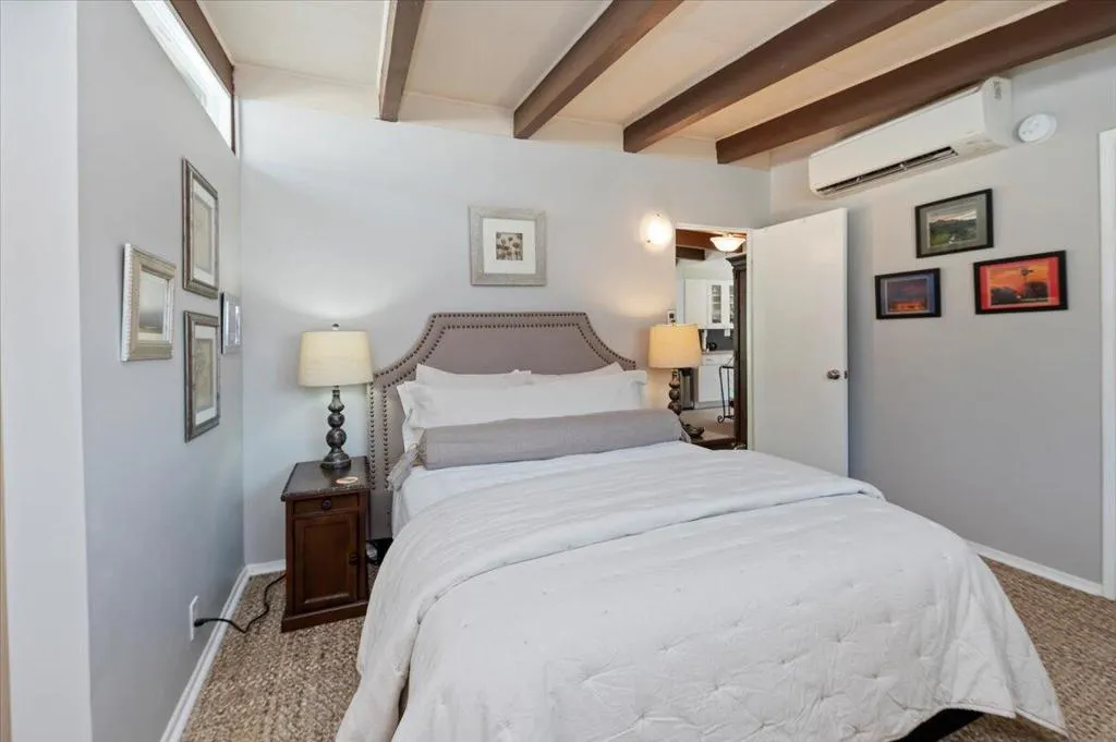 Queen Bed in Master