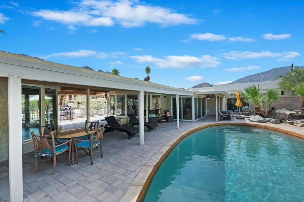 Pool Side Covered Patio