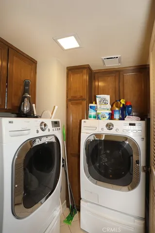 Downstairs laundry room