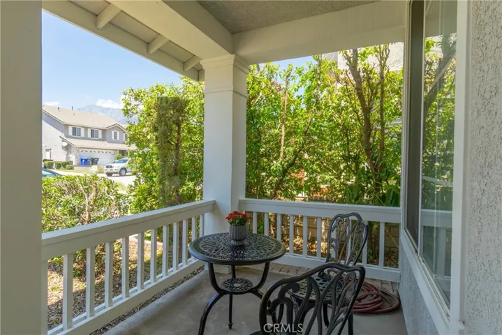 Enjoy the shaded porch