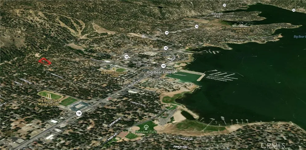 Satellite View with parcel map