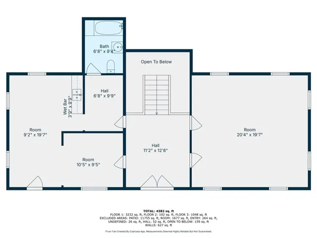 Floor plan - estimated