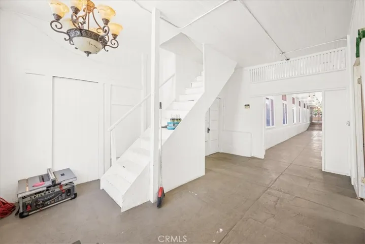 First floor rear entrance