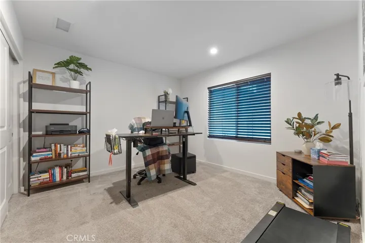 One of three bedrooms.