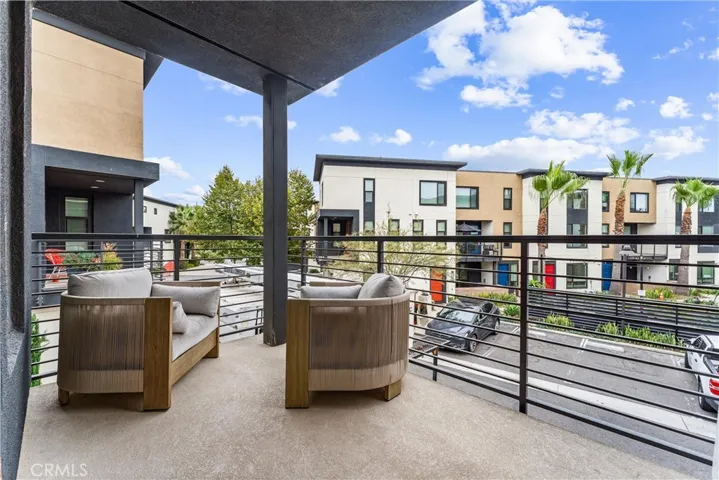 Main living space balcony