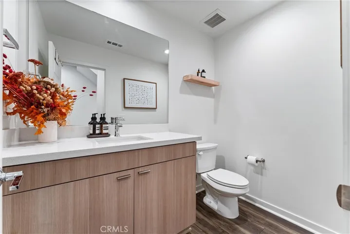 Main level guest bathroom
