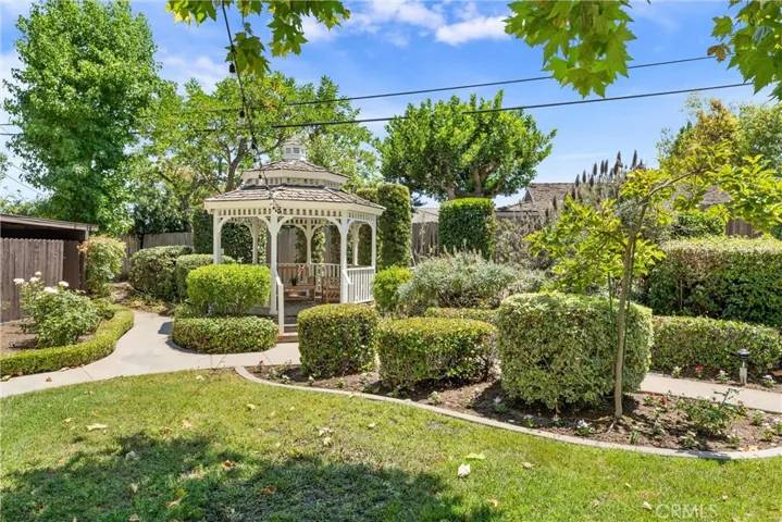Gazebo and Yard