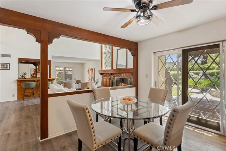 Breakfast table