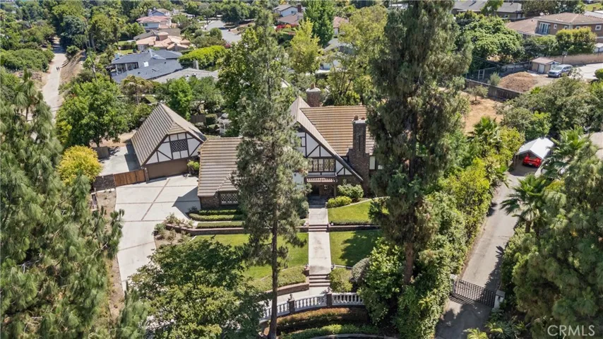 Property aerial view