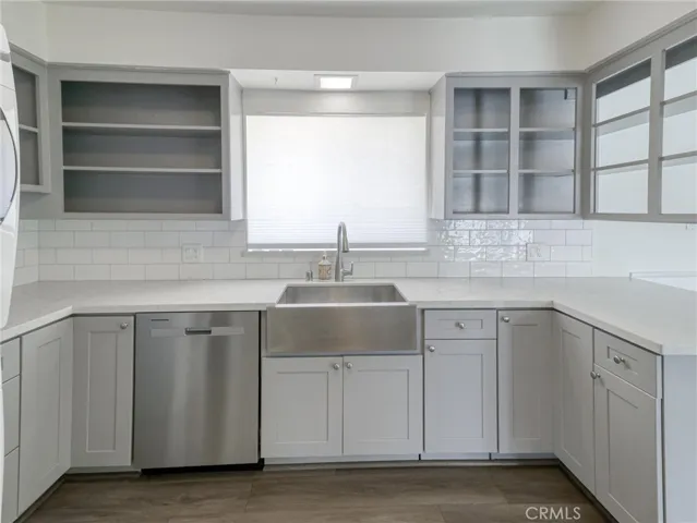 Remodeled Kitchen with Stainless Steel Appliances