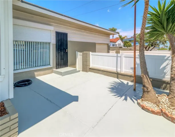 Inviting Patio with separate entrance to Family Room