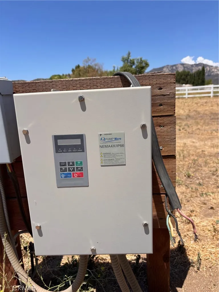 Pump is ready for electricity to get going