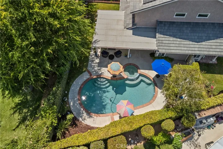 Ariel View of yard