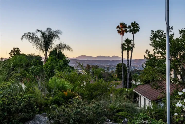 mountain views from the property