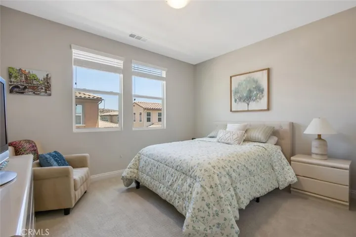 Upstairs bedroom and full bath
