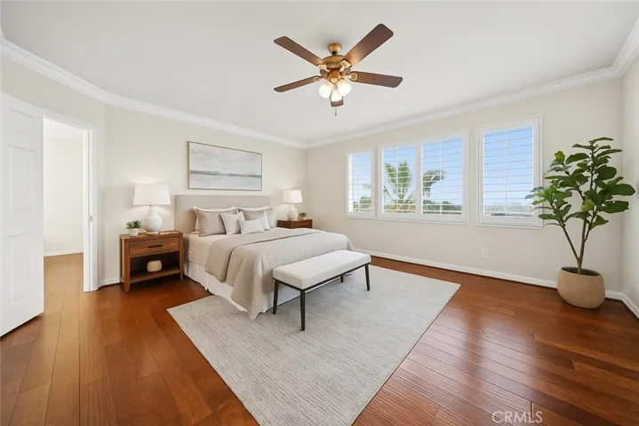 master suite
virtually staged