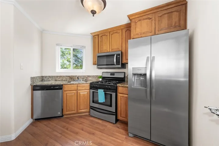 New refrigerator and microwave