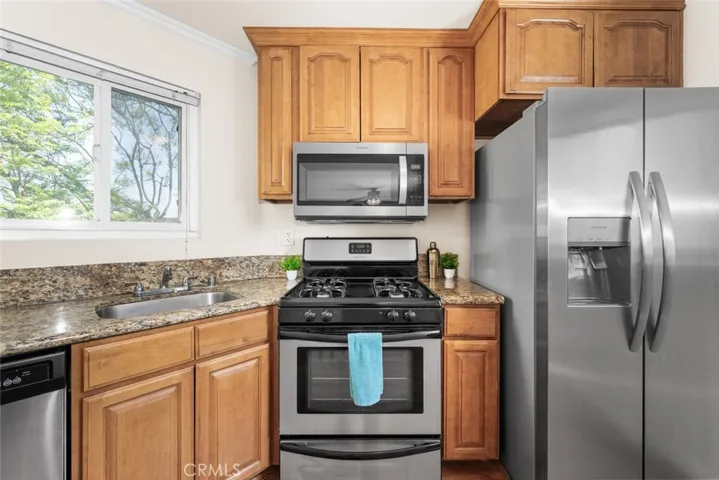 New refrigerator and microwave