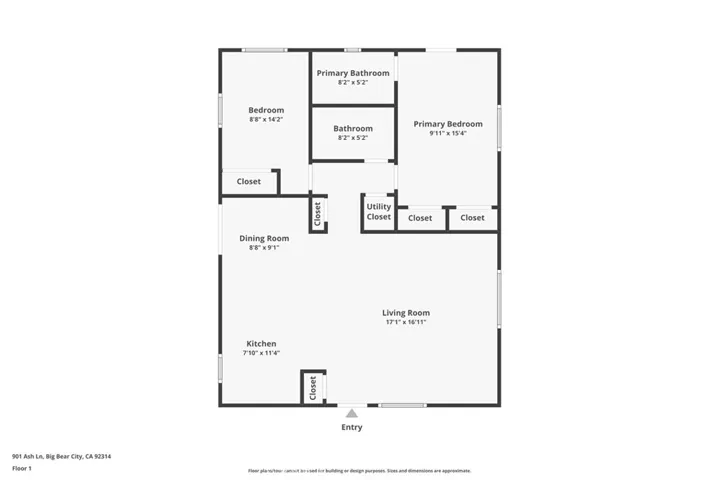901 Ash Lane, Big Bear City, California 92314