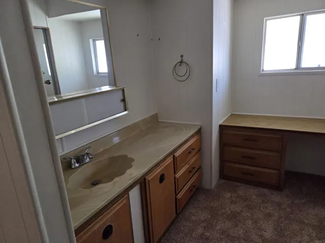Large bathroom vanity