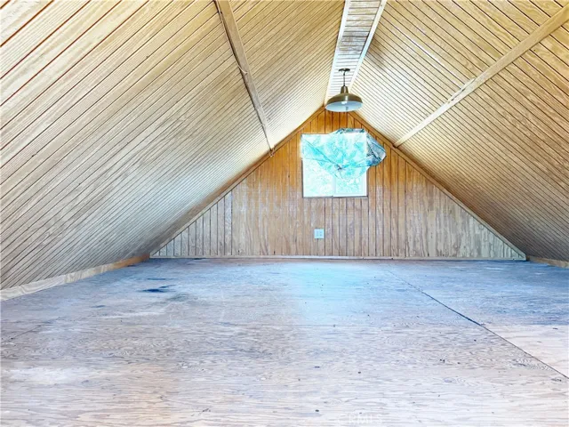 Cabin Attic Space