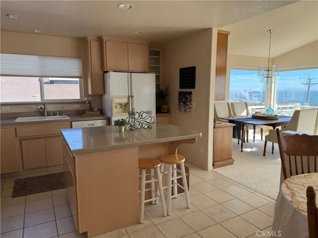 Kitchen looking Such toward Morro Rock
