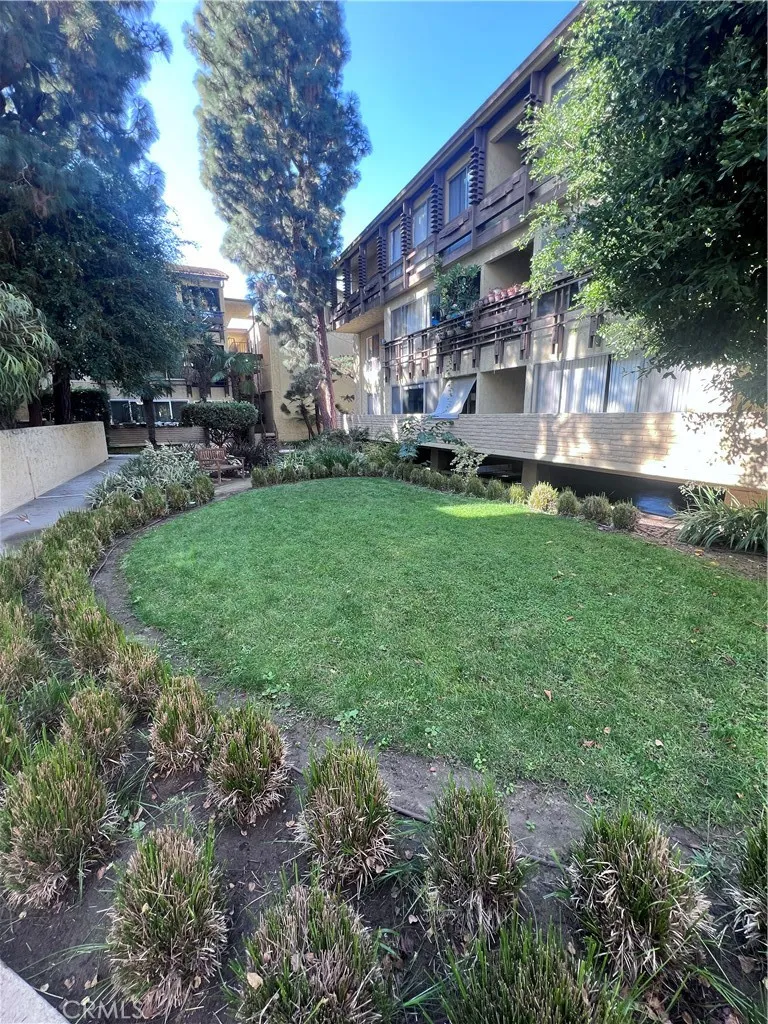 Manicured grounds