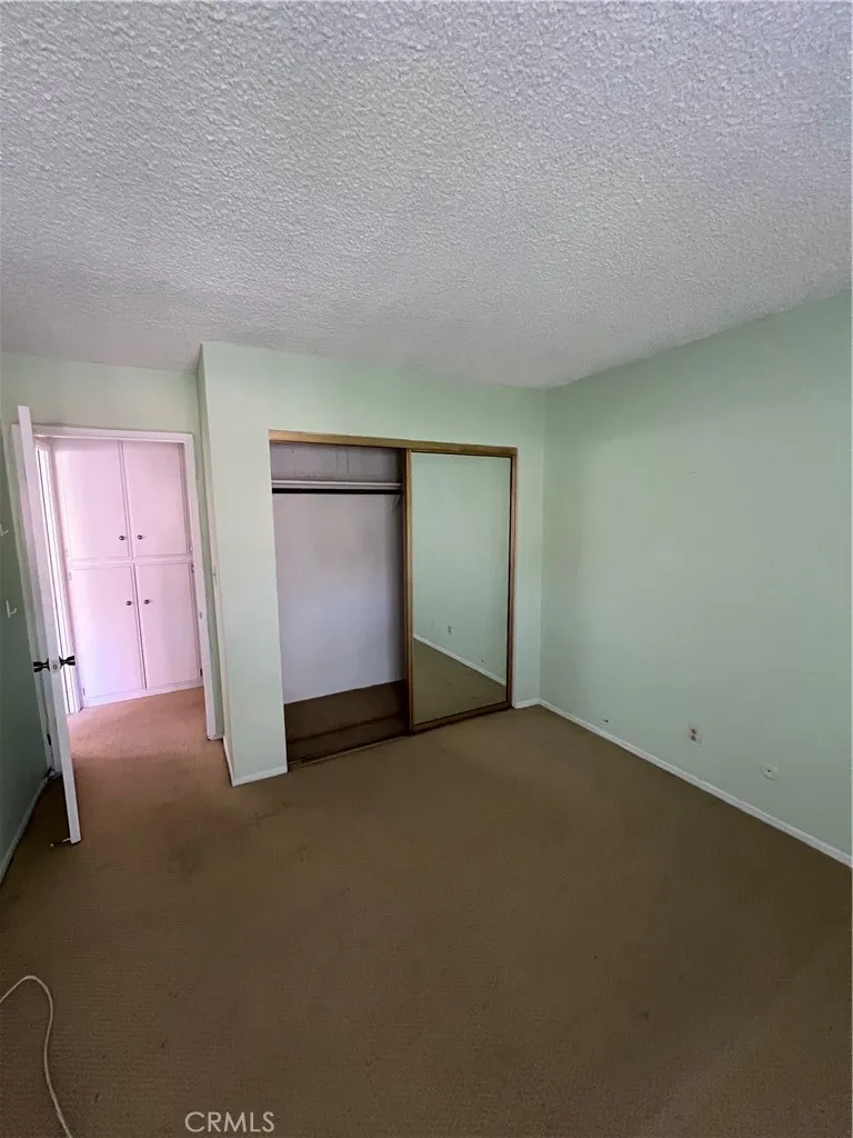 Second bedroom with closet.