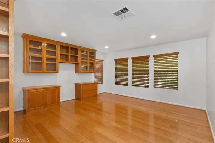 Large loft outside the master has multi-purposes