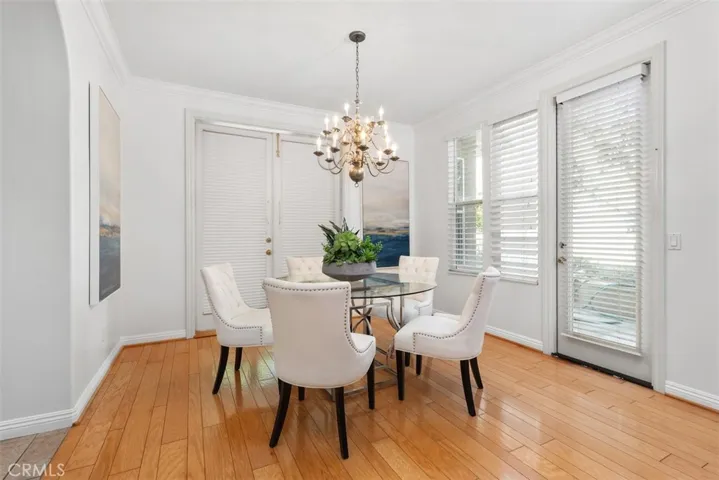 SUNROOM can be closed off by shutting French Doors