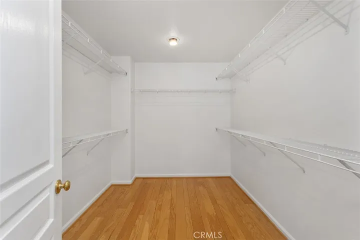 Master walk in closet