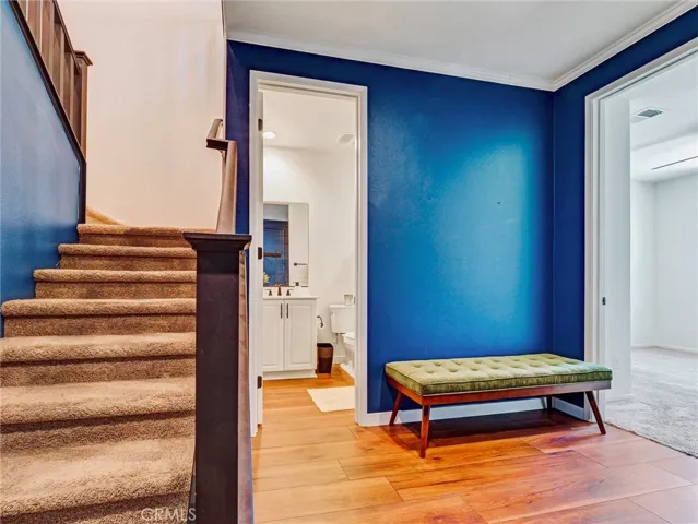 *Powder Room Half Bath on 1st Floor near the stairs