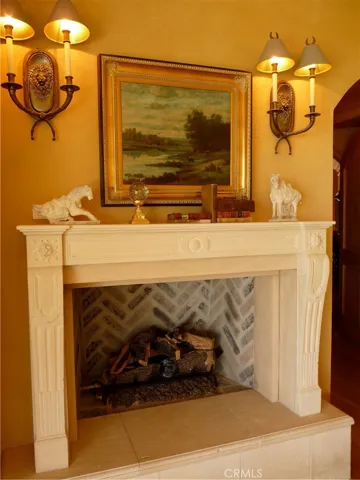 Primary Bedroom fireplace