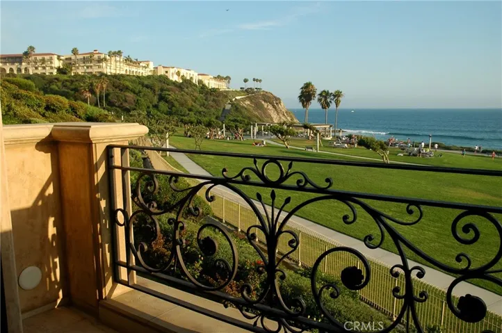 View from Guest Bedroom to Ritz Carlton.  Path below leads to Ritz and also the Waldorf.