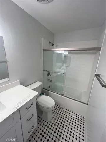 New shower and vanity