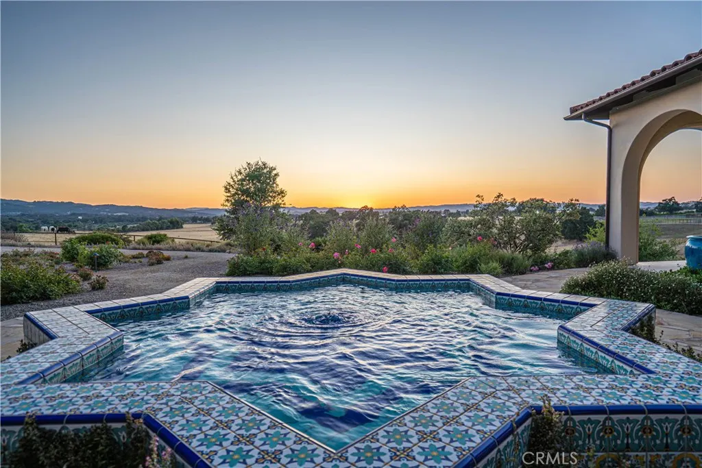 A gorgeous Moorish fountain that enchants at every time of day and lighting.