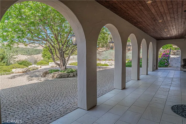 With generous shade and refined design creates an elegant setting to savor the surrounding views.