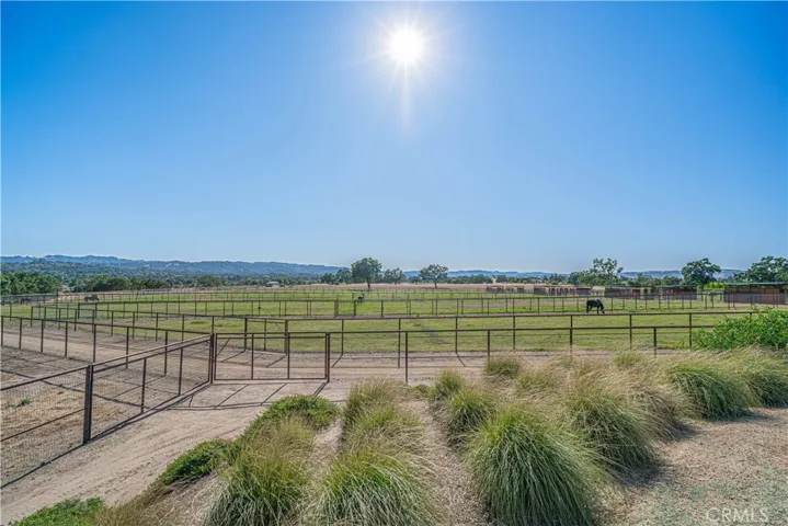Please note, all fencing throughout the property is constructed of welded oil-pipe and non-climb fencing.