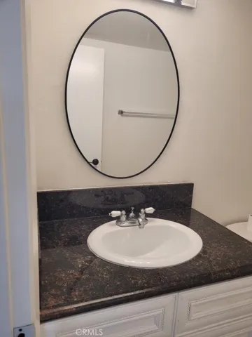 Downstairs half bath