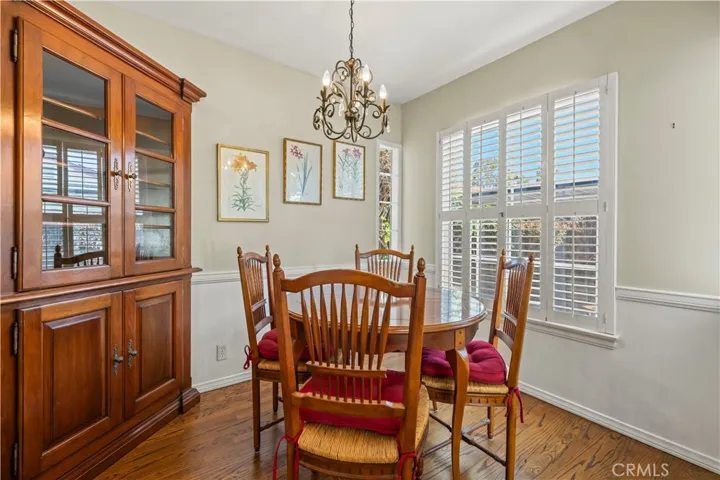 Dining area