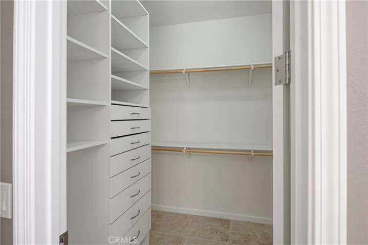 Master bedroom closet