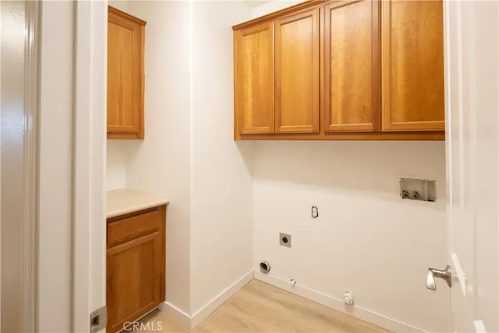 Separate laundry room