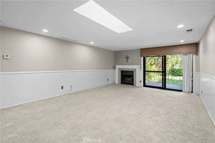 Family room - Rear Balcony