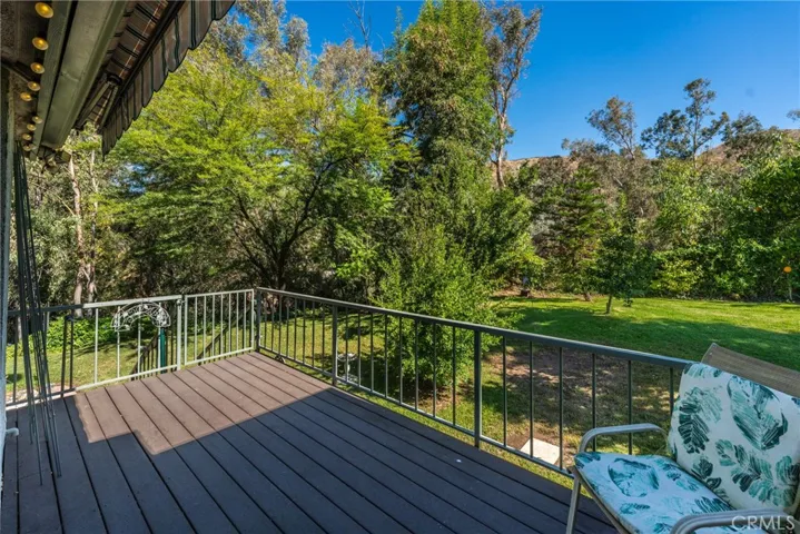 Rear Balcony Views