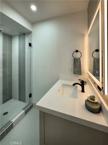 New bath across from first floor bedroom