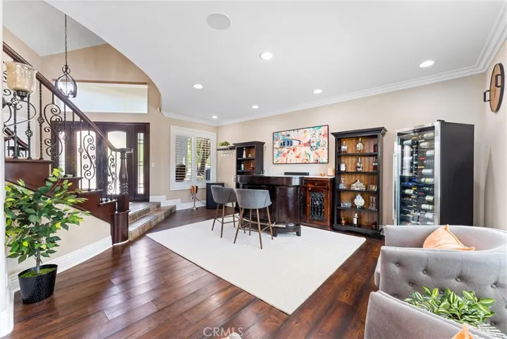 Formal dining area OR bar area/ speakeasy
