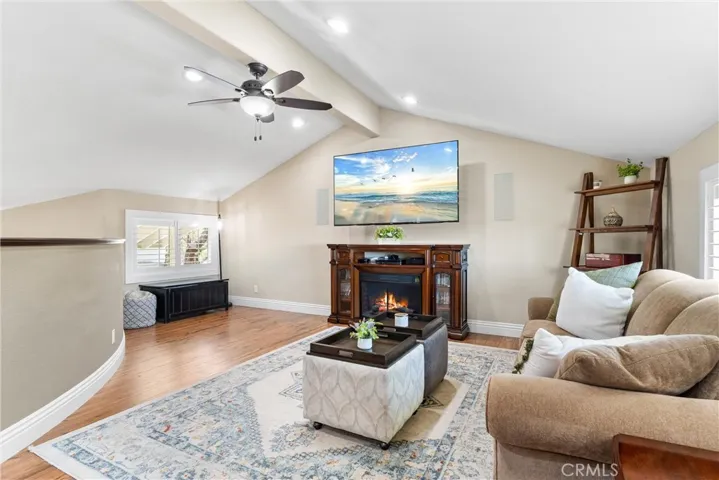 loft TV room or bonus room is up