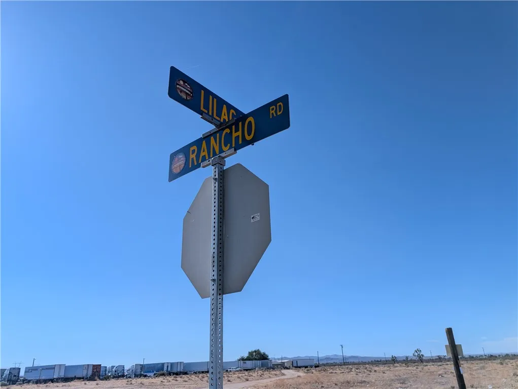 you want to go south on Lilac from Rancho to get to the property